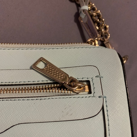 Rebecca Minkoff Avery Crossbody Purse Tranquil Blue - Picture 10 of 13